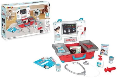 Набор для игры в доктора Smoby медицинская сумка (3032163401032)