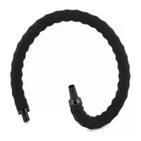 Персональный гибкий мундштук Hands Free Black для кальяна — комфорт, удобство и стиль (чёрный)