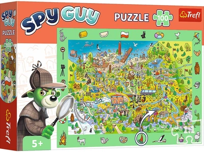 Пазл Trefl Spy Guy: Польша 100 элементов 15596 (5900511155969)