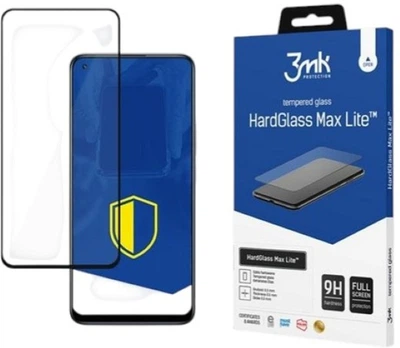 Захисне скло 3MK HG Max Lite для Realme 8 5G чорне (5903108390231)