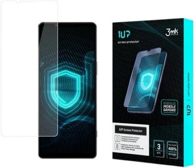 Комплект захисних плівок 3MK 1UP screen protector для Sony Xperia 1 IV 3 шт (5903108477093)