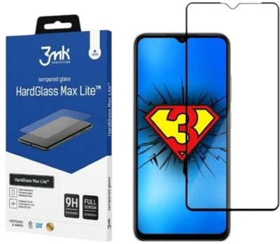 Захисне скло 3MK HardGlass Max Lite для Xiaomi Redmi Note 11R Black (5903108493048)