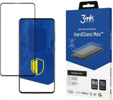 Szkło hartowane 3MK HardGlass Max dla Samsung Galaxy A51 (SM-A515) czarne (5903108227100)