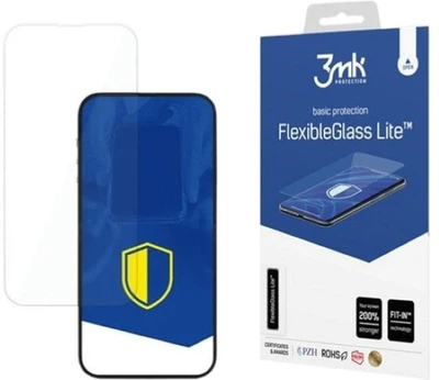Захисне скло 3MK FlexibleGlass Lite для Apple iPhone 14 Plus/14 Pro Max 6.7" (5903108486323)