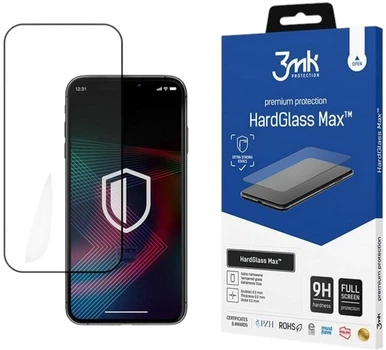 Захисне скло 3MK HardGlass для Apple Phone 14 Pro (5903108488938)