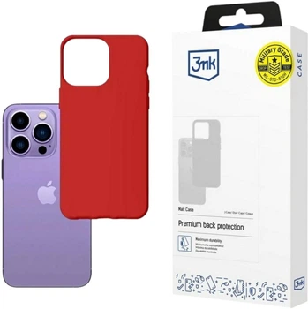 Панель 3MK Matt Case для Apple iPhone 14 Pro Полуниця (5903108476782)