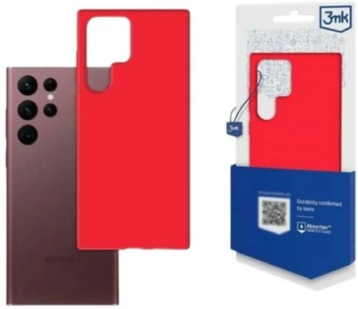 Панель 3MK Matt Case для Samsung Galaxy S23 Ultra Полуниця (5903108494076)