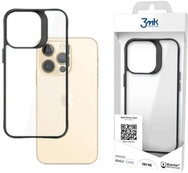 Панель 3MK Satin Armor Case+ для Apple iPhone 13 Pro Max Прозорий (5903108441919)