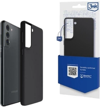 Панель 3MK Silicone Case для Samsung Galaxy S22 5G Чорний (5903108499194)