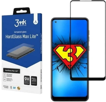 Захисне скло 3MK HardGlass Max Lite для Samsung Galaxy A21s (5903108254564)