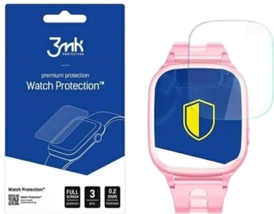 Szkło ochronne 3MK Flexible Glas do Forever GPS WIFI Kids Watch Me 2 KW-310 3 szt (5903108535946)