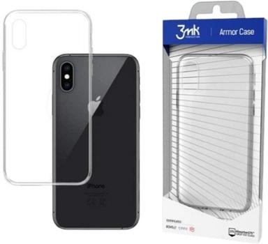 Панель 3MK Armor Case для Apple iPhone X/Xs Clear (5903108165266)
