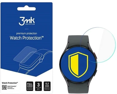 Szkło hybrydowe 3MK FlexibleGlass do Samsung Galaxy Watch 5 40 mm 3 szt (5903108489171)