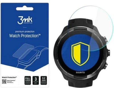 Szkło hybrydowe 3MK FlexibleGlass do Suunto 9 3 szt (5903108045759)