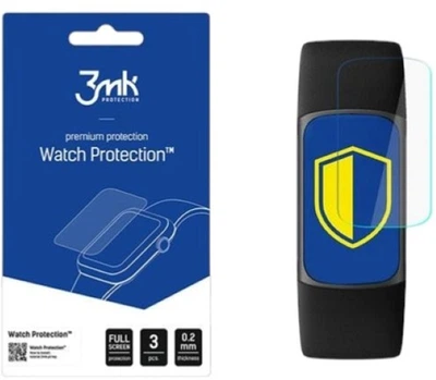 Folia ochronna 3MK Watch Protection na ekran smartwatcha FitBit Charge 5 3 szt. (5903108459792)