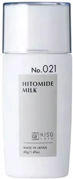 Увлажняющее молочко с 5% содержанием керамидов человеческого типа Kiso Care Hitomide Milk 40 г (kiso-k21)