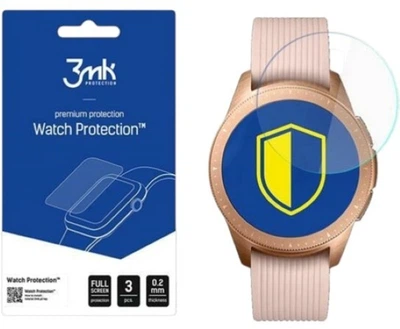 Набір захисного скла 3MK FlexibleGlass для Samsung Watch 42 mm 3 шт (5903108038096)