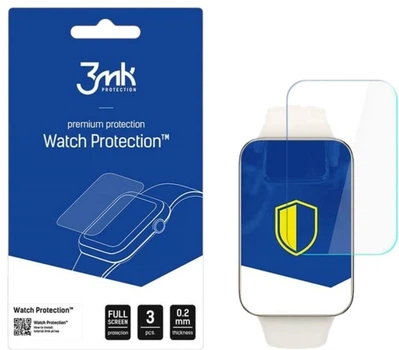 Комплект захисних плівок 3MK ARC+ для smartwatch Xiaomi Mi Band 7 Pro 3 шт (5903108490252)