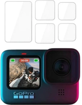 Szkło hybrydowe 3MK CamProtect do GoPro Hero 9 Black (5903108312585)