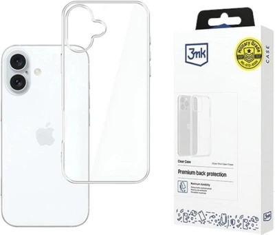 Панель 3MK Clear Case для Apple iPhone 16 Plus Transparent (5903108579537)