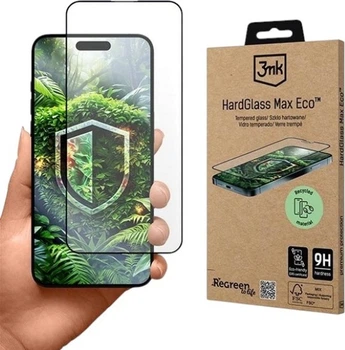 Szkło hybrydowe 3MK HardGlass Max Eco do Apple iPhone 16 Pro Max (5903108596923)