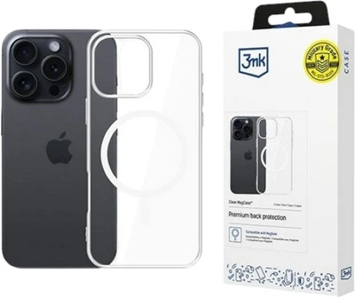 Панель 3MK Clear MagCase для Apple iPhone 16 Pro Max Transparent (5903108587112)