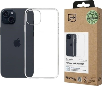 Etui 3MK ClearCase Eco do Apple iPhone 15 Transparent (5903108597012)