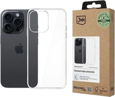 Панель 3MK ClearCase Eco для Apple iPhone 15 Pro Transparent (5903108597043)