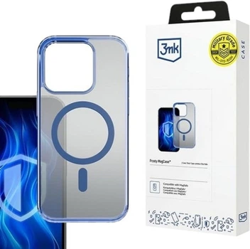 Etui 3MK Frosty MagCase do Apple iPhone 15 Pro Blue (5903108596374)