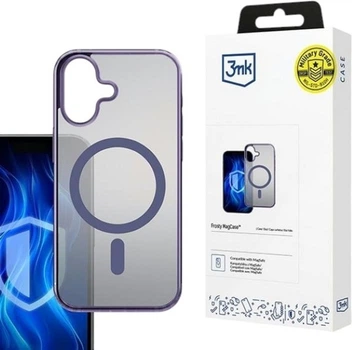 Панель 3MK Frosty MagCase для Apple iPhone 16 Plus Purple (5903108596565)