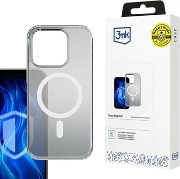 Etui 3MK Frosty MagCase do Apple iPhone 16 Pro White (5903108596756)