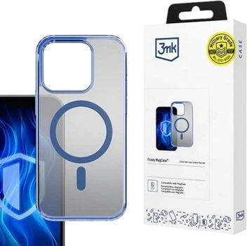 Etui 3MK Frosty MagCase do Apple iPhone 16 Pro Blue (5903108596411)
