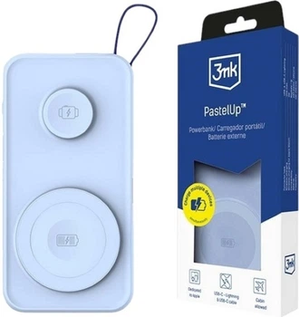 УМБ 3MK PastelUp 10000 mAh 22.5W Blue (5903108583237)