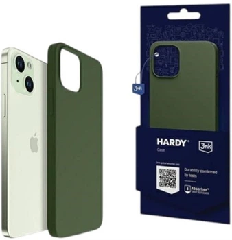Etui plecki 3MK Hardy MagCase do Apple iPhone 14 Plus/15 Plus Green (5903108540254)