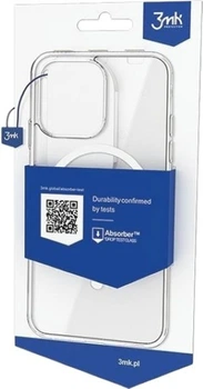 Etui plecki 3MK Sam MagCase do Samsung Galaxy S23 Transparent (5903108561204)