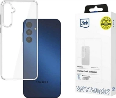 Панель 3MK Armor Case для Samsung A16 Transparent (5903108604611)