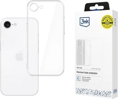 Etui plecki 3MK Clear Case na iPhone 16E Transparent (5903108562096)