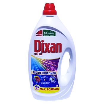 Рідкий засіб для прання кольорових речей DIXAN lav liq color 52 lav 2340 ml