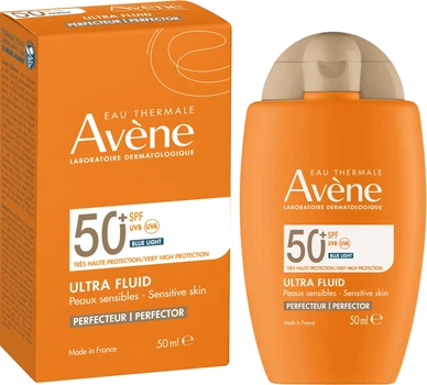 Солнцезащитный флюид для лица Avene Eau Thermale Ultra Fluid Perfector SPF50+ 50 мл (3282770392692)