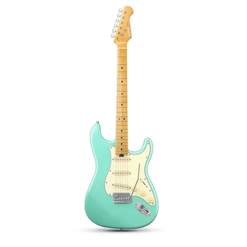 Електрогітара DST-600 Electric Guitar-surf green EC6801