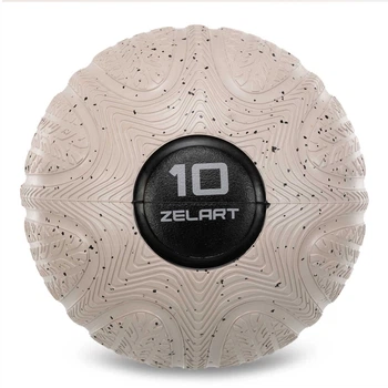 Слембол мяч набивной для кроссфита и фитнеса Slam Ball Zelart (вес 10 кг) FI-4905-10