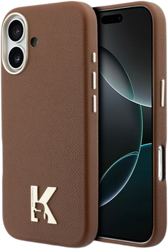 Панель Karl Lagerfeld Karl & Choupette Back MagSafe для Apple iPhone 17 Brown (3666339596750)
