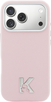 Etui Karl Lagerfeld Karl & Choupette Back MagSafe do Apple iPhone 17 Pink (3666339596910)