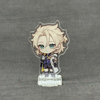 Акриловая коллекционная фигурка Геншин Импакт - Genshin Impact Chibi Альбедо (Albedo) 10 см
