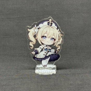Акриловая коллекционная фигурка Геншин Импакт - Genshin Impact Chibi Барбара Пегг (Barbara Pegg) 10 см