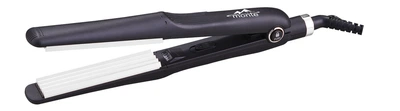 Гофре Monte MT-5158 White 40 Вт, 200°C, керамические пластины 120×25 мм, вращающийся шнур, блокировка пластин