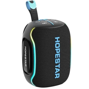 Колонка Bluetooth HOPESTAR H73 mini BT5.4, 15W, TWS, AUX/TF/USB, 6h 3600mAh портативний бездротовий динамік Чорний