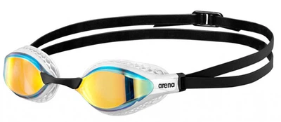 Очки для плавания Arena Air-Speed Mirror (003151-202) Yellow/White