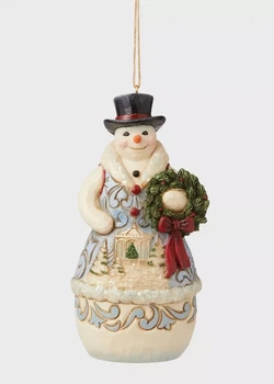 Праздничный декор Enesco 6009498 белый 166282