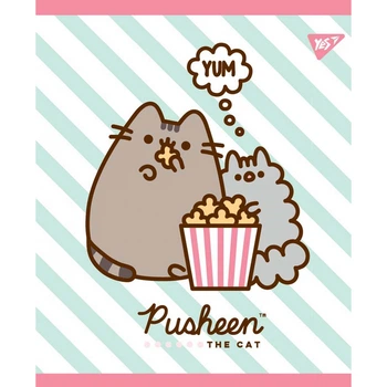Зошит А5 12 Лін. YES Pusheen Sweet Cat уп/10шт
